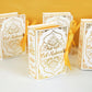 3/5/10Pcs 'Eid Mubarak' Book Shape Gift Boxes