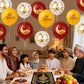 Gold/Red/White Eid Balloons
