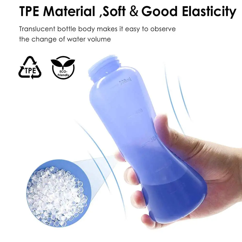 Sprayer Personal Cleaner Held Seat 500ml Toilet Bidet Tackle Washing Travel EVA Portable Bottle