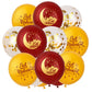 Gold/Red/White Eid Balloons