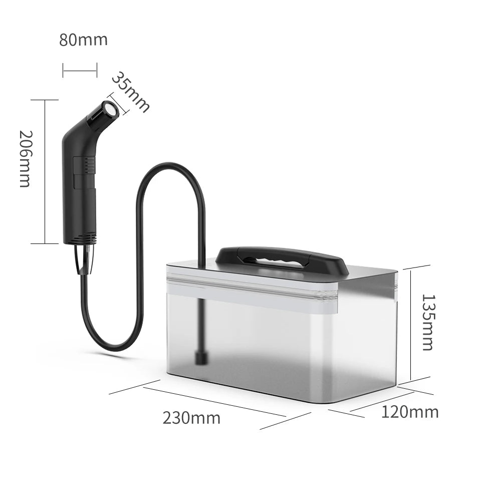 Portable handheld integrated body cleaner, personal hygiene, cleaning, soothing, postpartum care, electric travel, spray sitting
