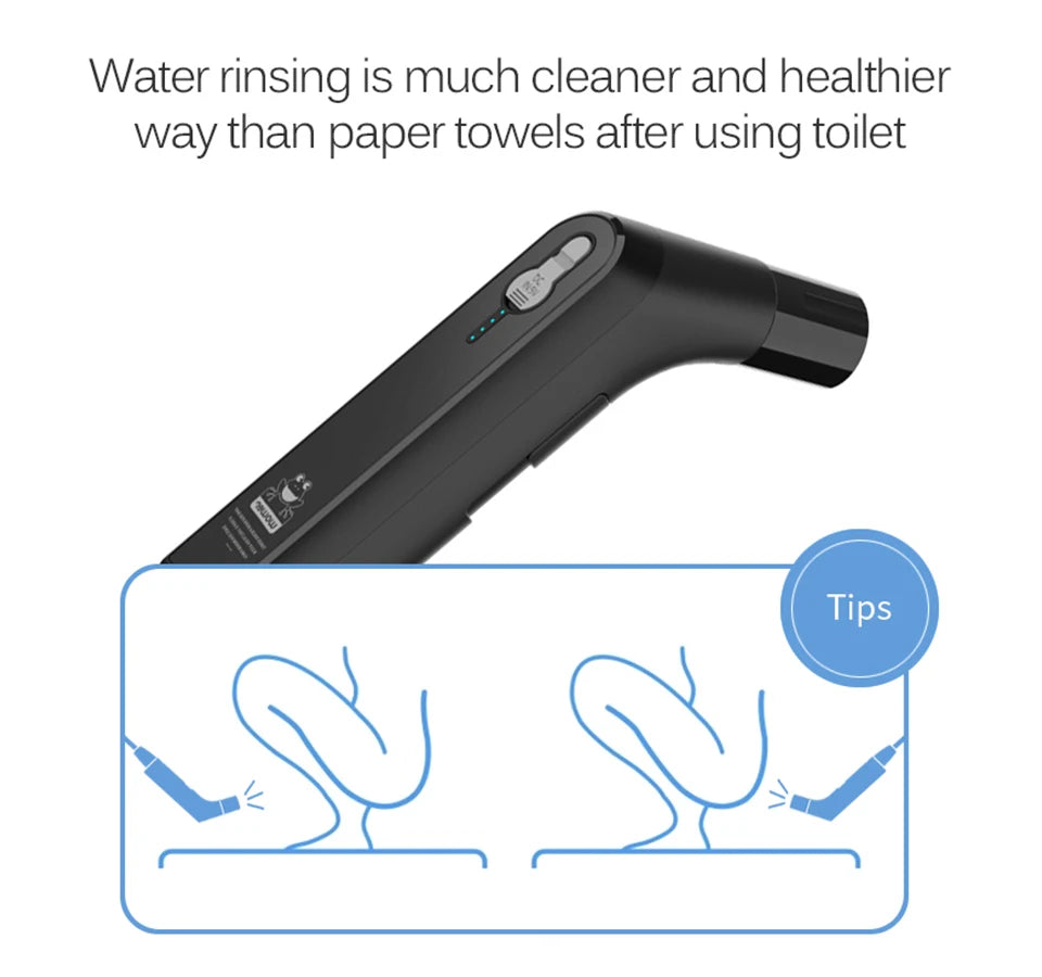 Portable handheld integrated body cleaner, personal hygiene, cleaning, soothing, postpartum care, electric travel, spray sitting