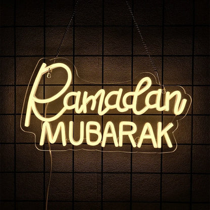 Ramadan USB Powered Neon Wall Lamp