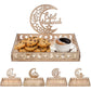 Natural Wood Style Eid/Ramadan Food Tray (Various Designs)