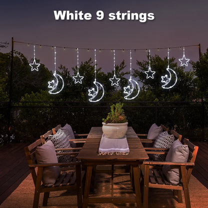 Solar Power Hanging Ramadan Lights 8