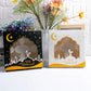 2/4pcs Black or White 16cm Eid Gift Boxes