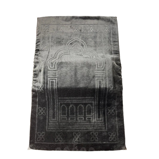 Prayer Mat with knee pad 70x110cm (Black)