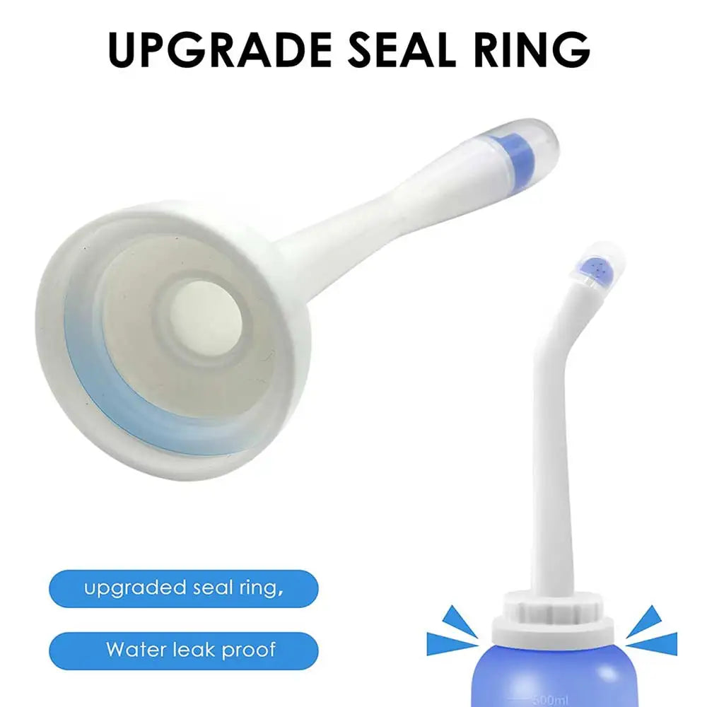 Sprayer Personal Cleaner Held Seat 500ml Toilet Bidet Tackle Washing Travel EVA Portable Bottle