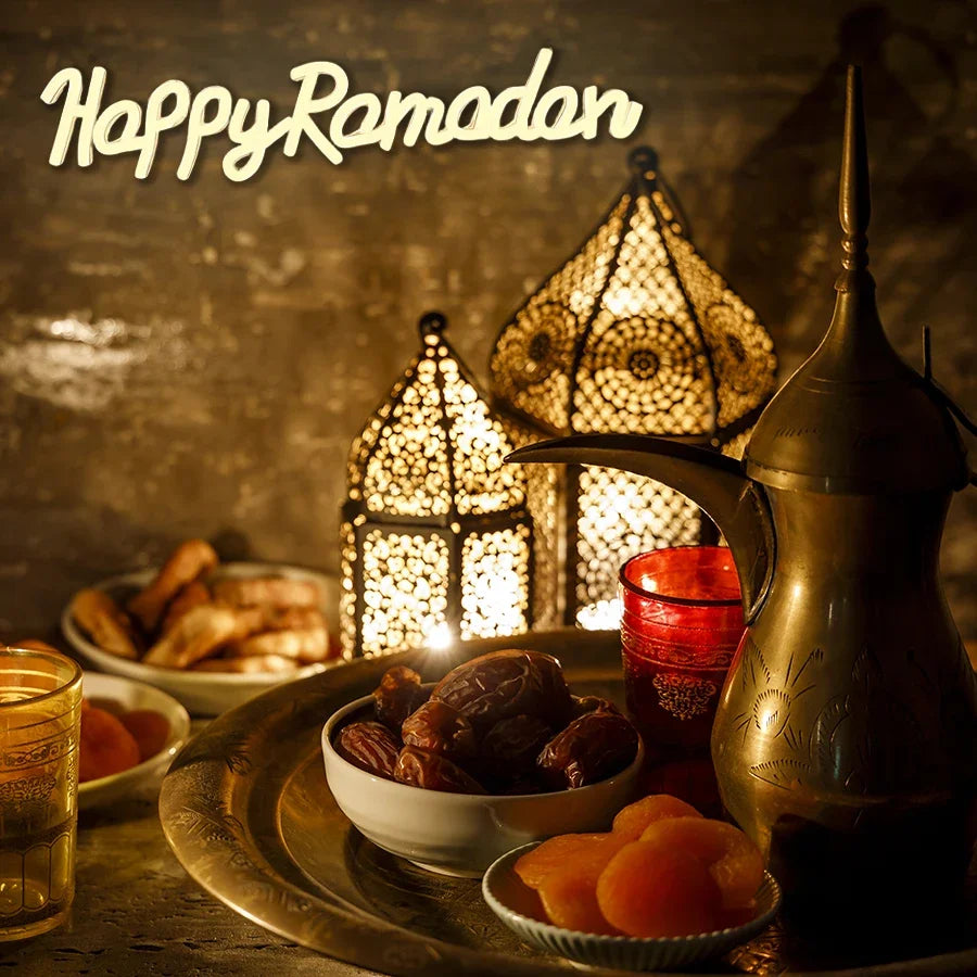 Ramadan USB Powered Neon Wall Lamp