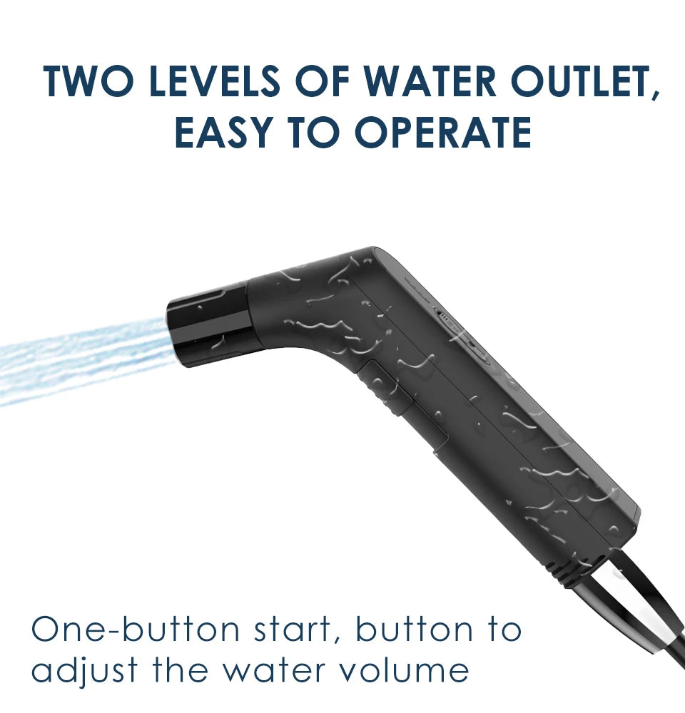 Portable handheld integrated body cleaner, personal hygiene, cleaning, soothing, postpartum care, electric travel, spray sitting
