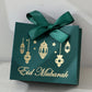 5Pcs Eid Gift Bag Set White/Green/Black/Yellow