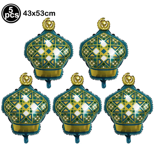 5PCs Ramadan Balloons Mosque