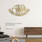 Surah Al Iklhas Mirrored Gold/Silver Wall Sticker