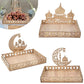 Natural Wood Style Eid/Ramadan Food Tray (Various Designs)