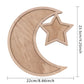 Ramadan Wooden Moon+Star Tray