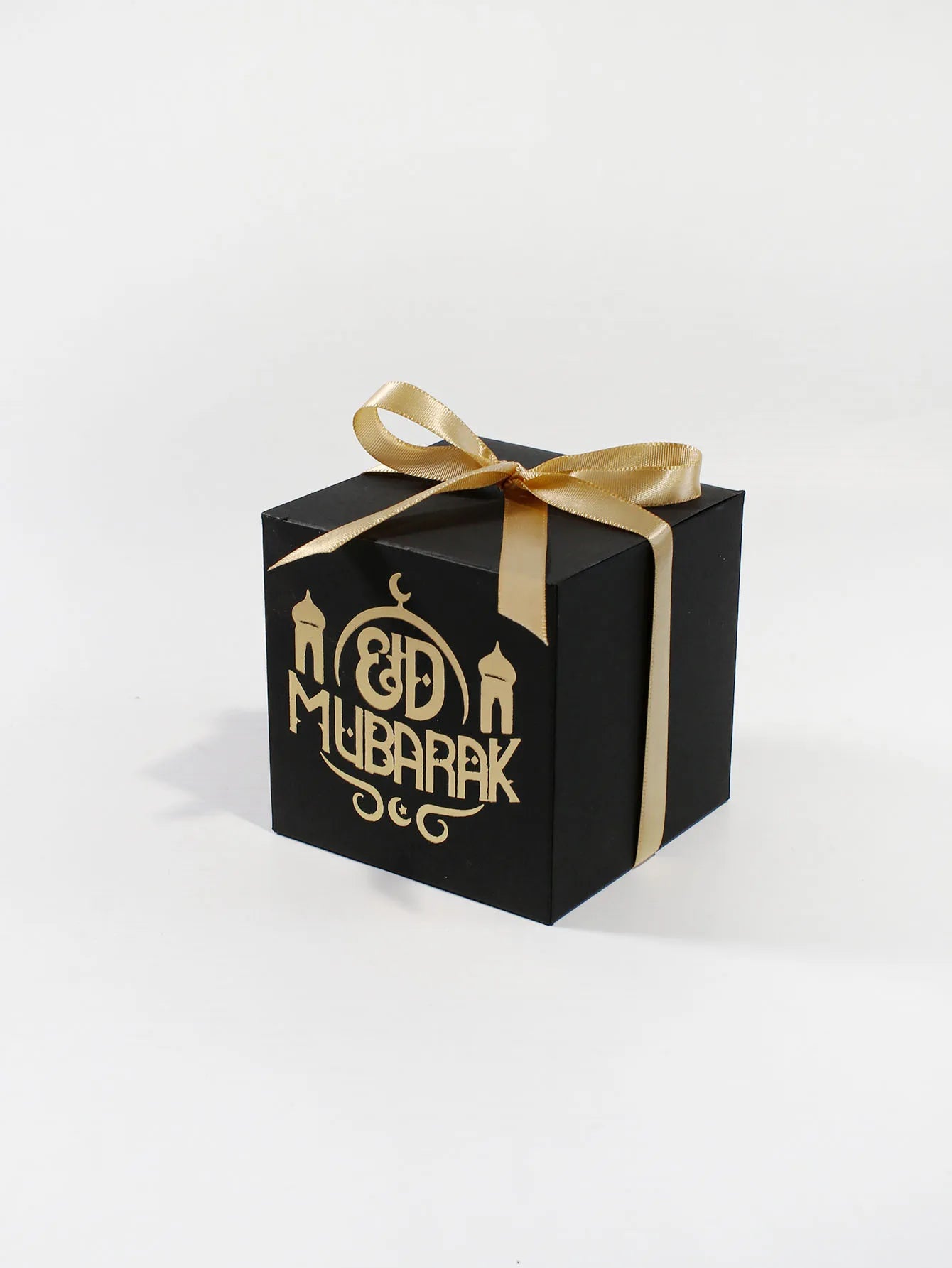 8cmx8cmx8cm 'Eid Mubarak' Gift Boxes (Pink/White/Black/Green)