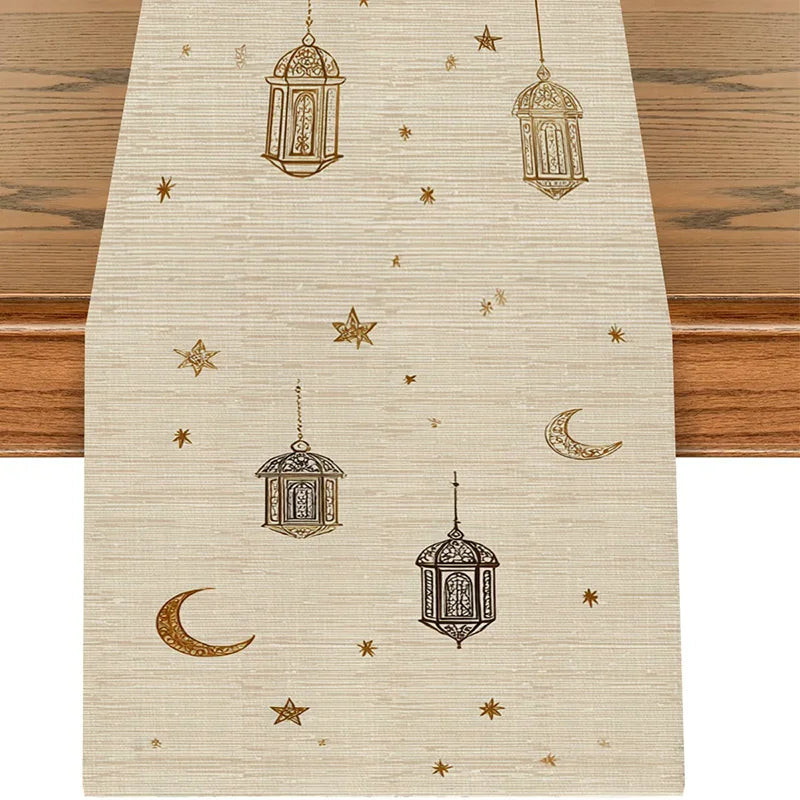 Ramadan Themed Table Runner