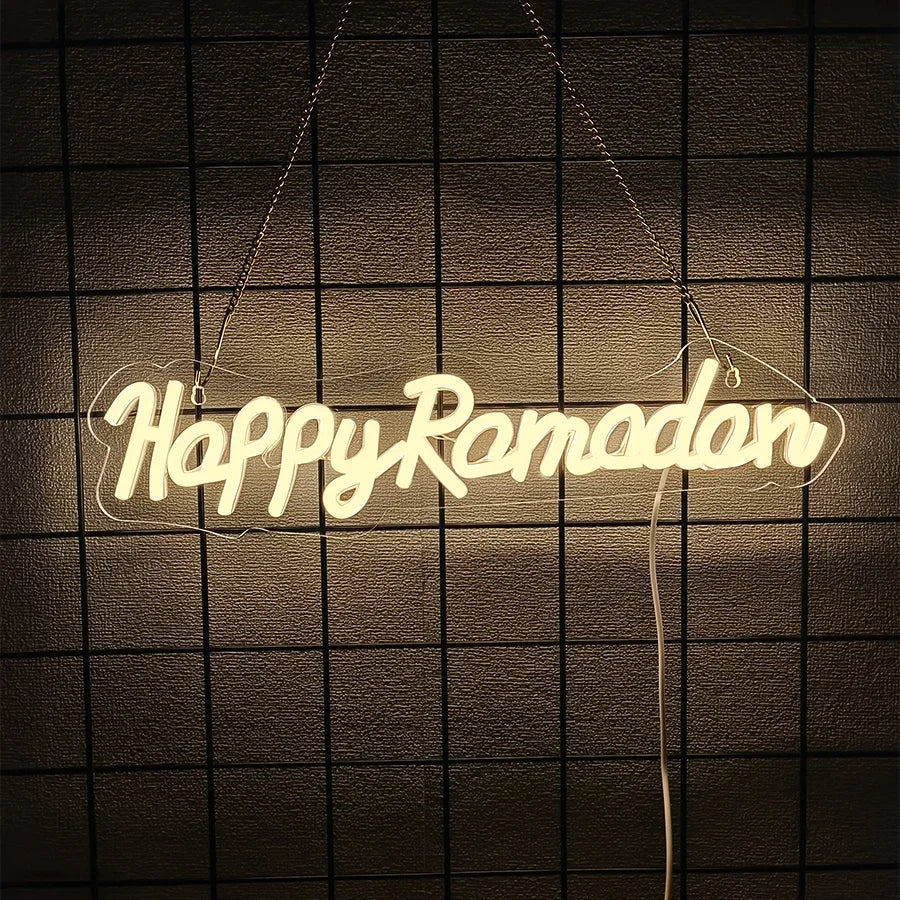 Ramadan USB Powered Neon Wall Lamp