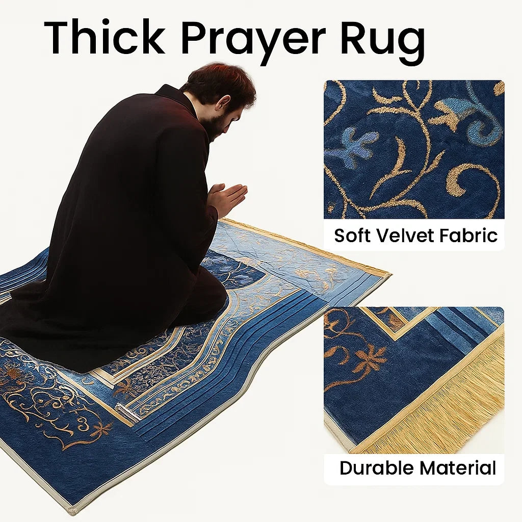 Prayer Mat with knee pad 70x110cm