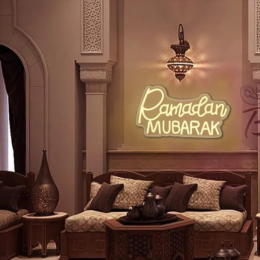 Ramadan USB Powered Neon Wall Lamp