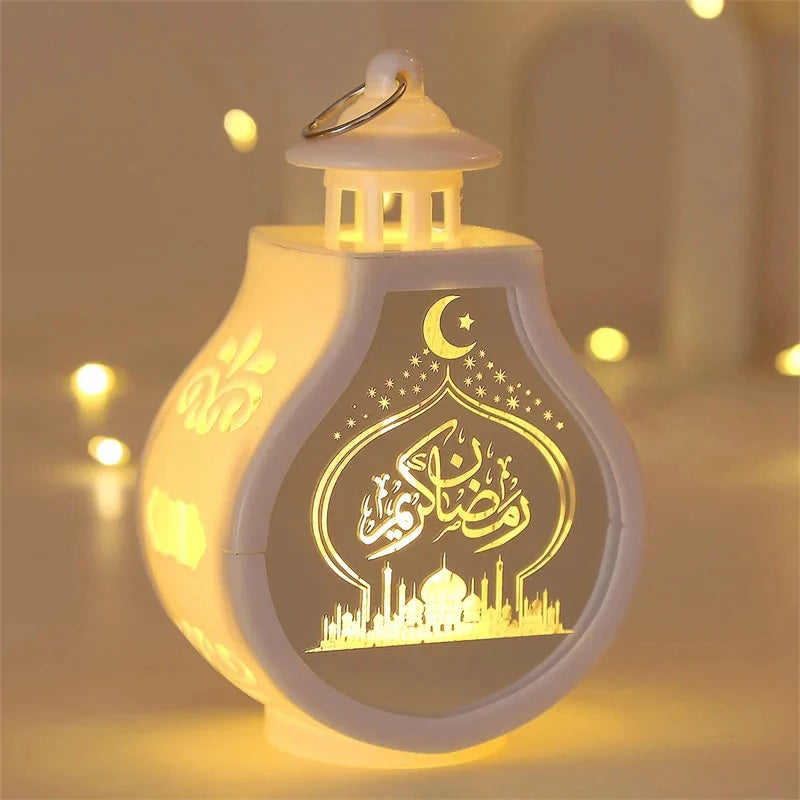 Ramadan Led Lantern Light (Black/Bronze/Gold/White)