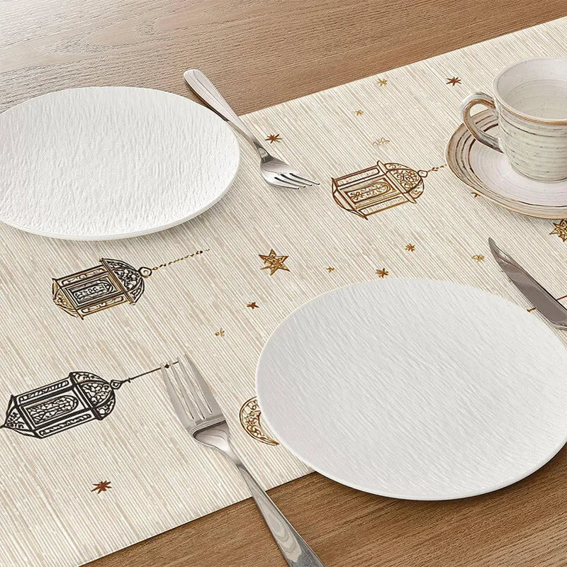 Ramadan Themed Table Runner