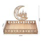 Natural Wood Style Eid/Ramadan Food Tray (Various Designs)