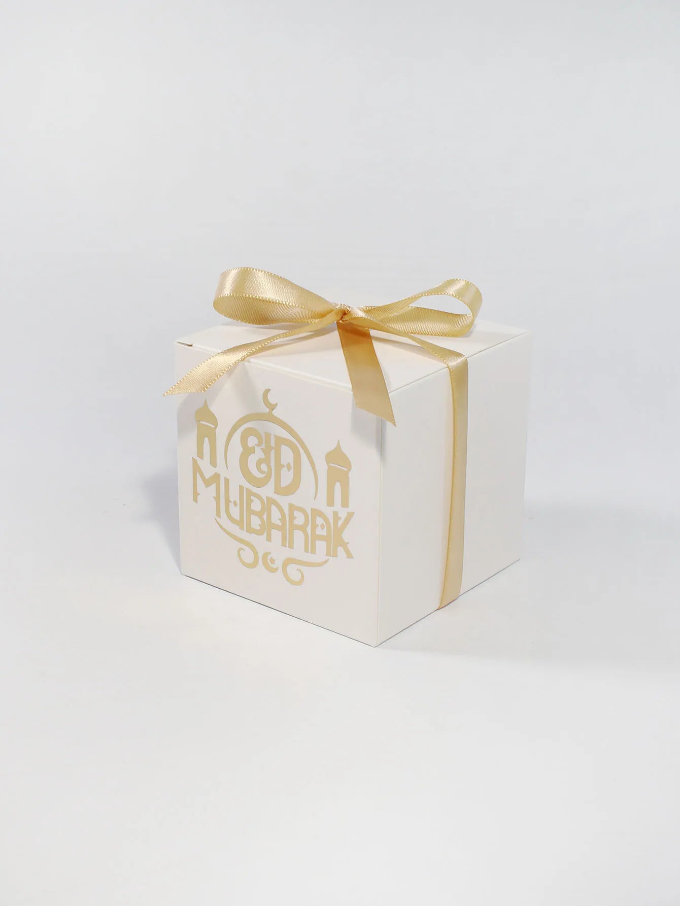8cmx8cmx8cm 'Eid Mubarak' Gift Boxes (Pink/White/Black/Green)