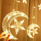 Moon and Star 3.5M String Lights Battery Powered