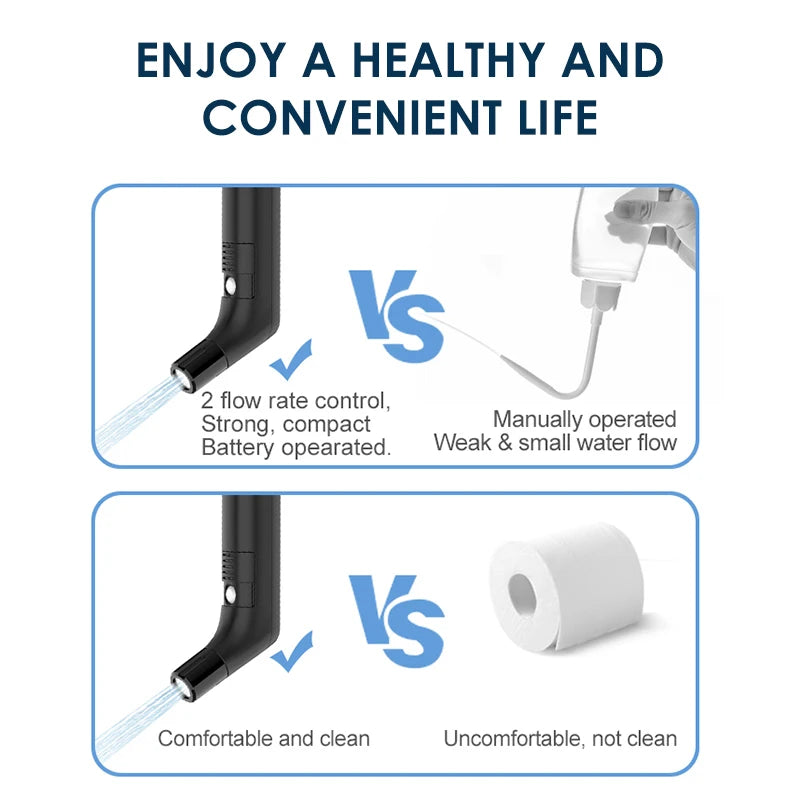 Portable handheld integrated body cleaner, personal hygiene, cleaning, soothing, postpartum care, electric travel, spray sitting