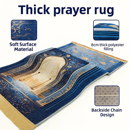 Prayer Mat with knee pad 70x110cm