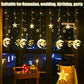Moon and Star 3.5M String Lights Battery Powered