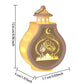 Ramadan Led Lantern Light (Black/Bronze/Gold/White)