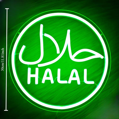 Halal Neon Sign